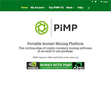 Tablet Screenshot of getpimp.org